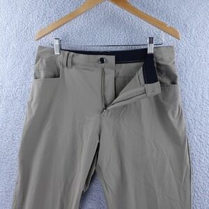 BYLT Premium Basics Ace Jogger Mens 33x29 Tan Khaki Performance Stretch Pants